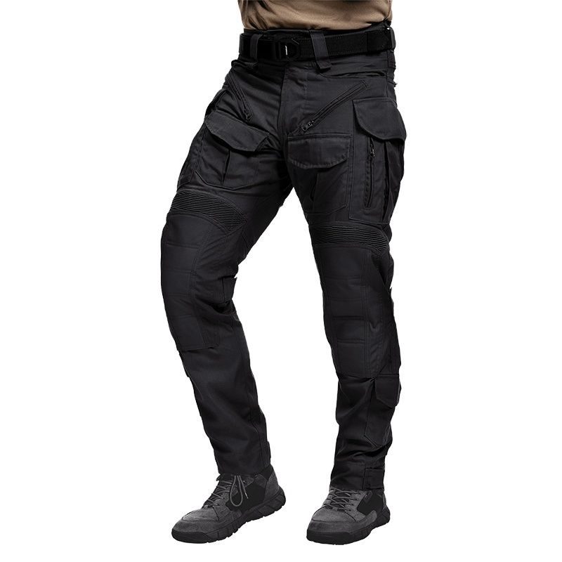 IDOGEAR Tactical G5 Pants Water Resistant Black Multi-pocket Heavy Duty Tear Resistant Combat Pants Tactical Pants